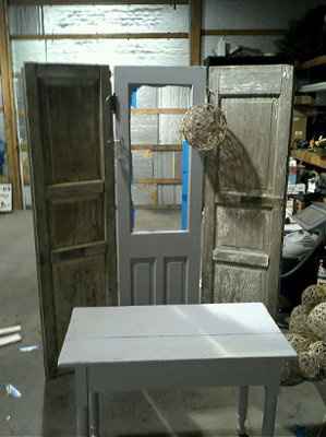 My DIY unity candle area set up