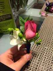 DIY boutonnière trial a success