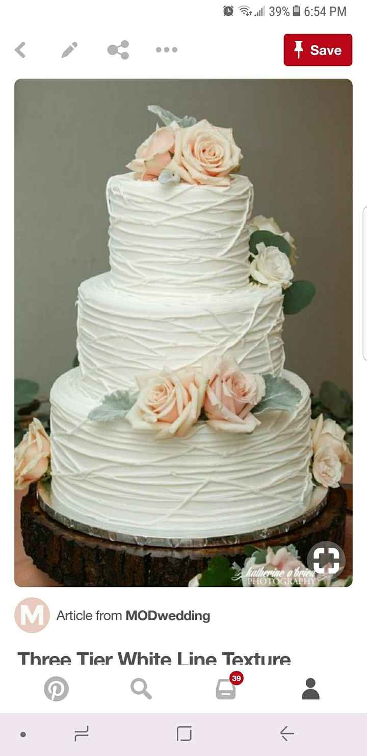  Show me your wedding cake/ wedding cake inspo! - 1