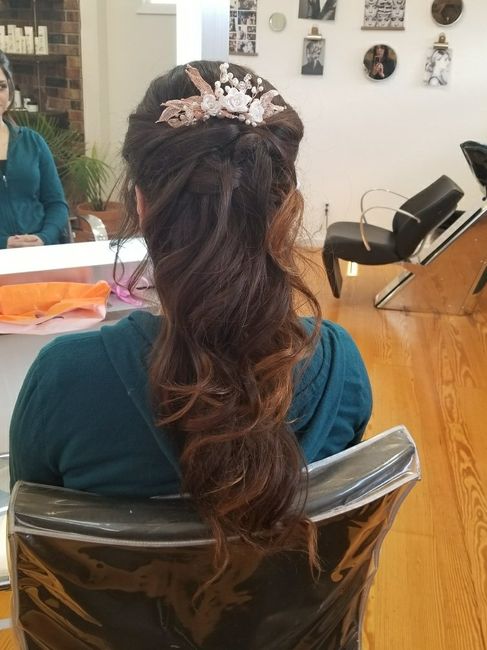 Hair and makeup trail 3