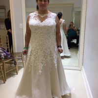 I said yes to the dress, and had a fitting!