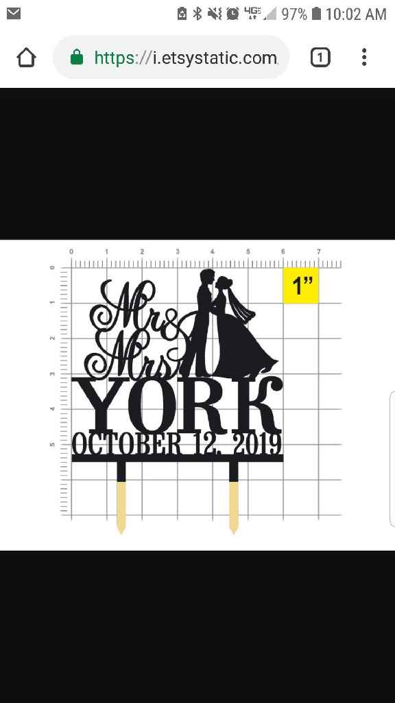 Cake toppers! - 1