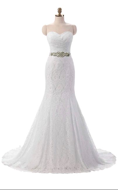 Share your shade! What color is your wedding dress? - 1