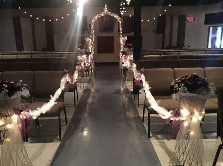 The church is decorated!!