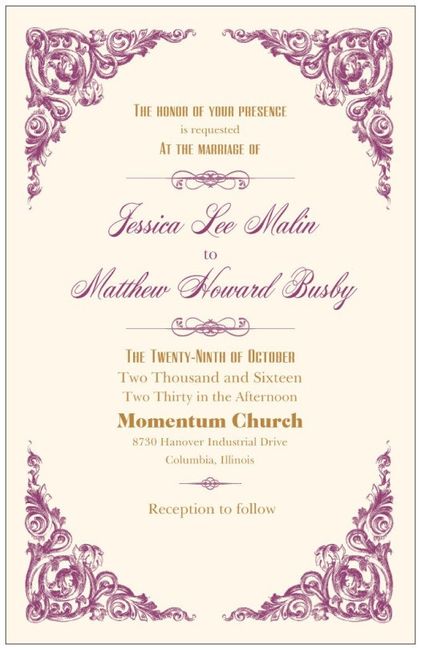 Let's see your invites!
