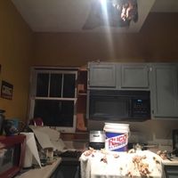 NWR: ceiling caved in this morning