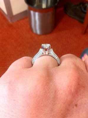 Show off your engagement ring!**Pics**