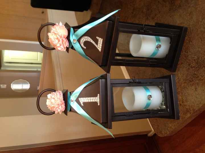 DIY centerpieces *pic*