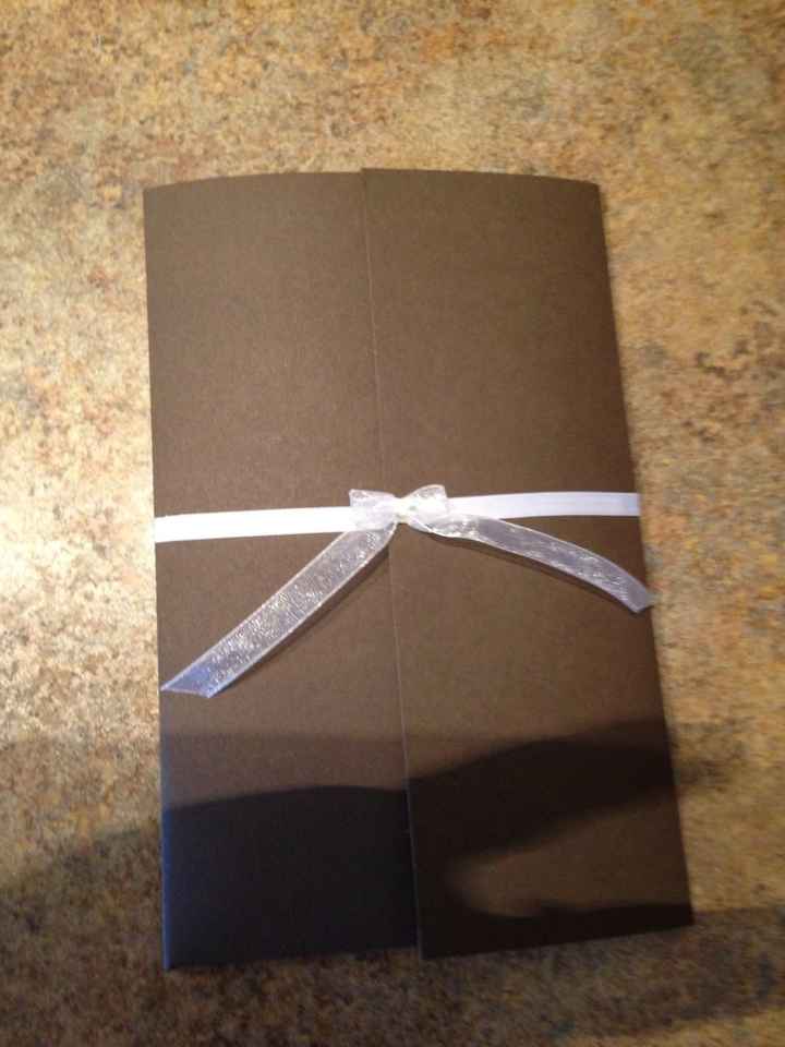 Mailed out our invitations today!!!