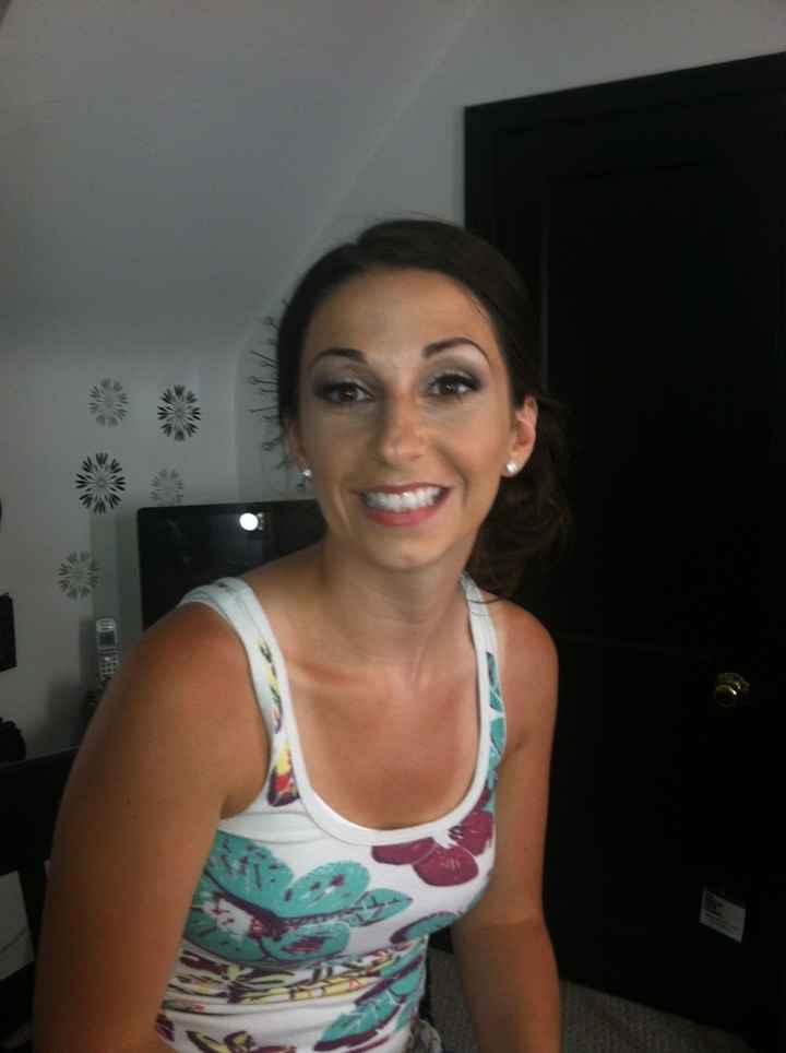 Hair and make up trial complete! *pic*