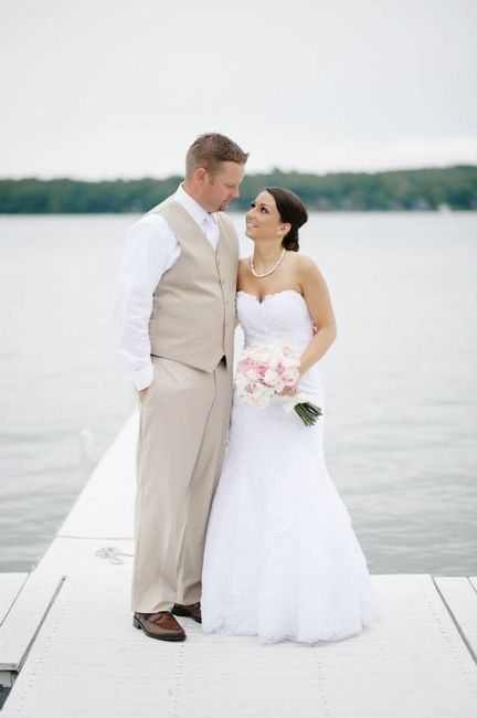 Wedding pics are here :)
