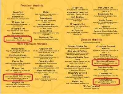 WR: Dessert Drink Ideas