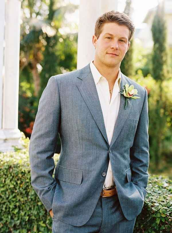 Gray Groomsmen Suits