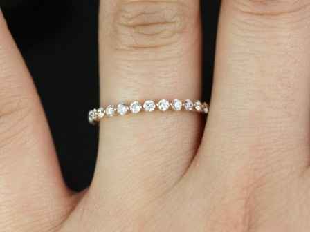Who's got a Pear shaped diamond E ring??