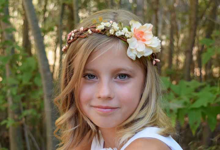 Check out my floral crown!