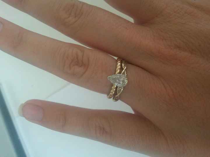 Mismatched Wedding Rings