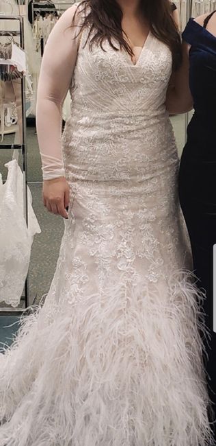 i want long sleeves added to my dress, but im afraid it will look obvious (photos added) 2