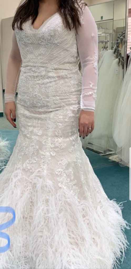 i want long sleeves added to my dress, but im afraid it will look obvious (photos added) - 1