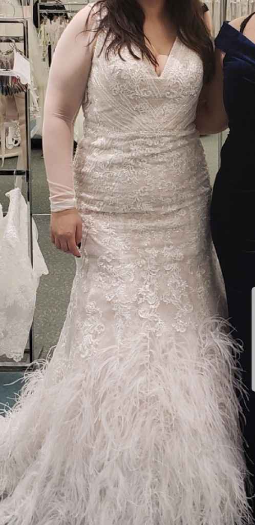 i want long sleeves added to my dress, but im afraid it will look obvious (photos added) - 2