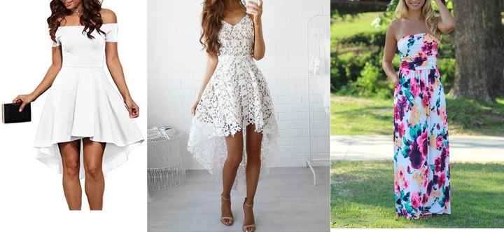 Which dress for what?