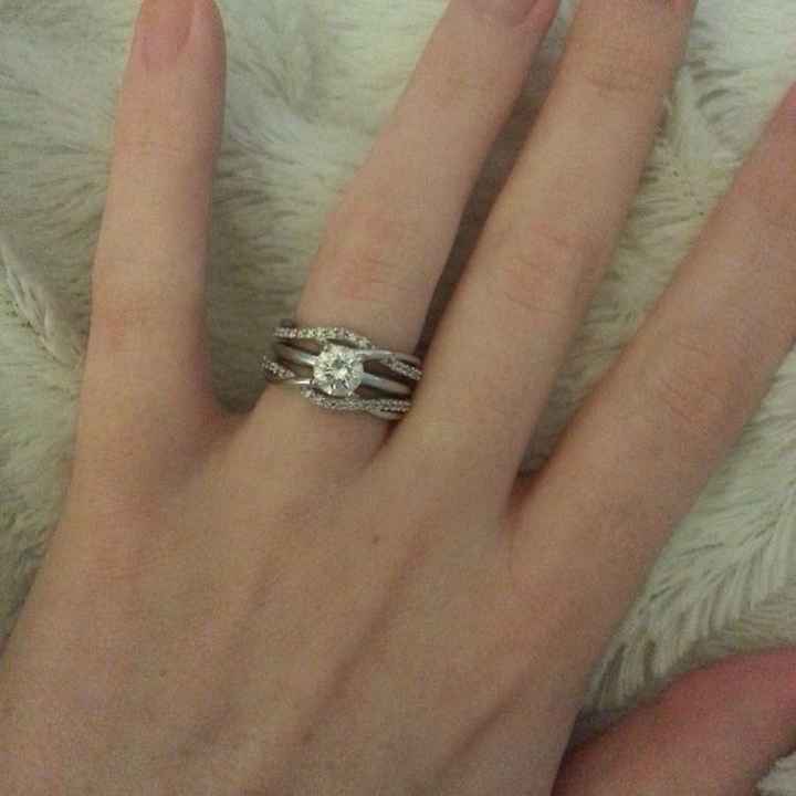 Show me the wedding bands....