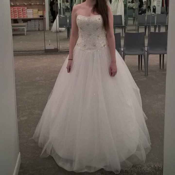 Let's see your wedding dresses.