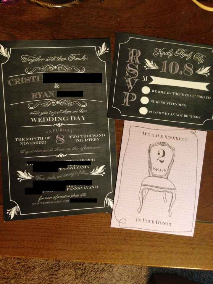 Show me your Vista Print Invites