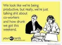 Coworkers SHHHHH about invites!