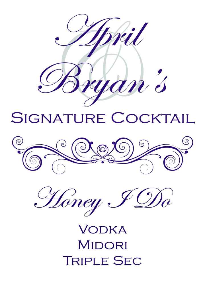 Bar Signage
