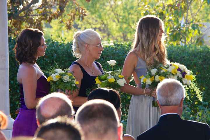 Bridal Party of 2 - matching or not matching?
