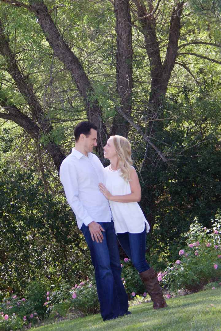Did you do an engagement photo session?