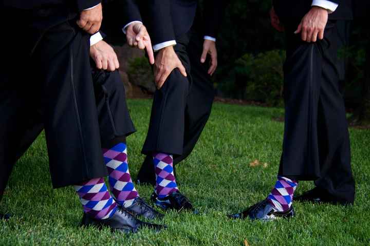 Socks for picky groom