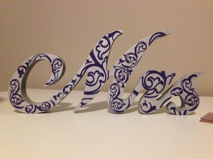 Wedding signs?  What are you doing?