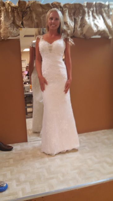 How much did you pay for your dress?