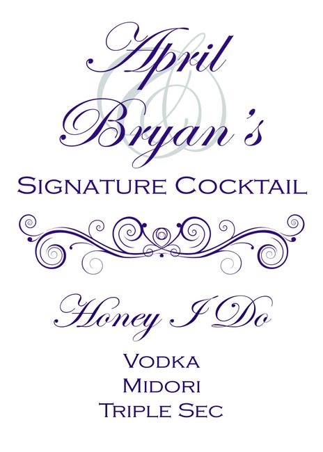 Signature Drink