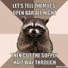 Let's talk open bar.....
