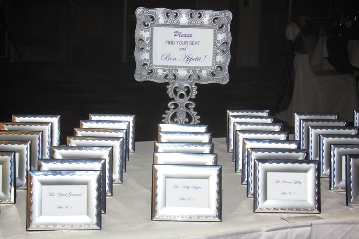 Show me your Escort Cards & Seating Chart