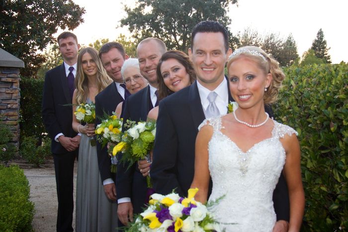 can i see pics of your wedding day makeup!!