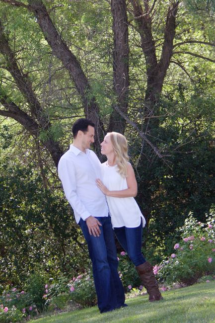Did you do an engagement photo session?
