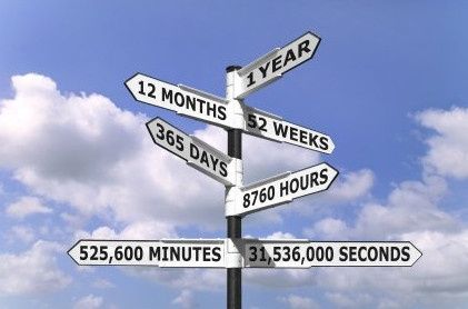 A year out!