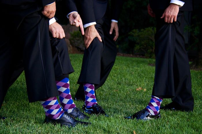Socks for picky groom