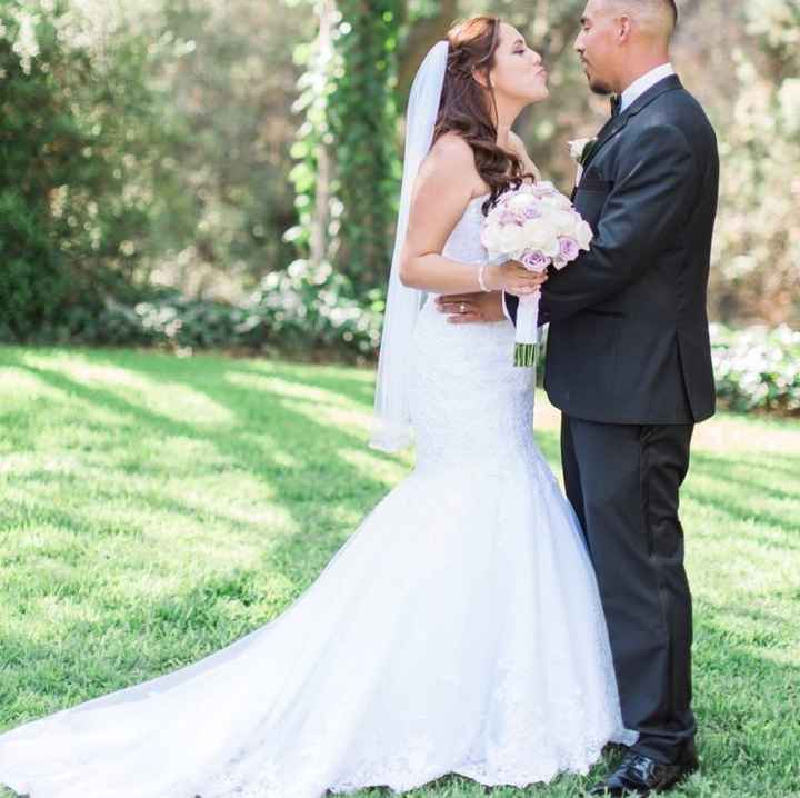 Real people in Allure bridal