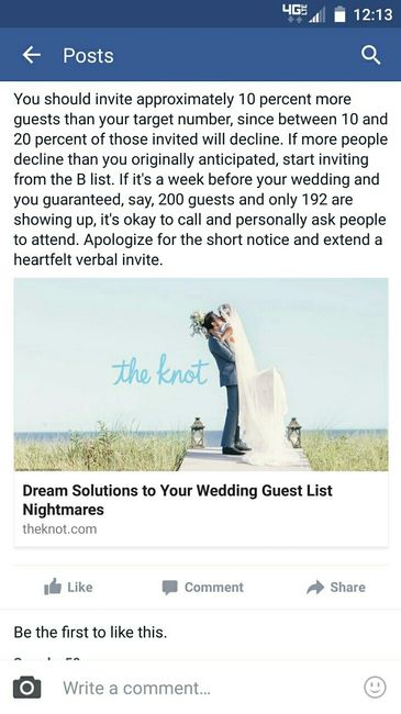 Facebook advice