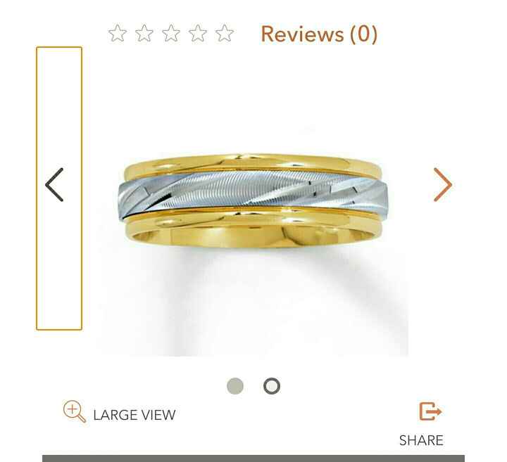 Bought our rings!