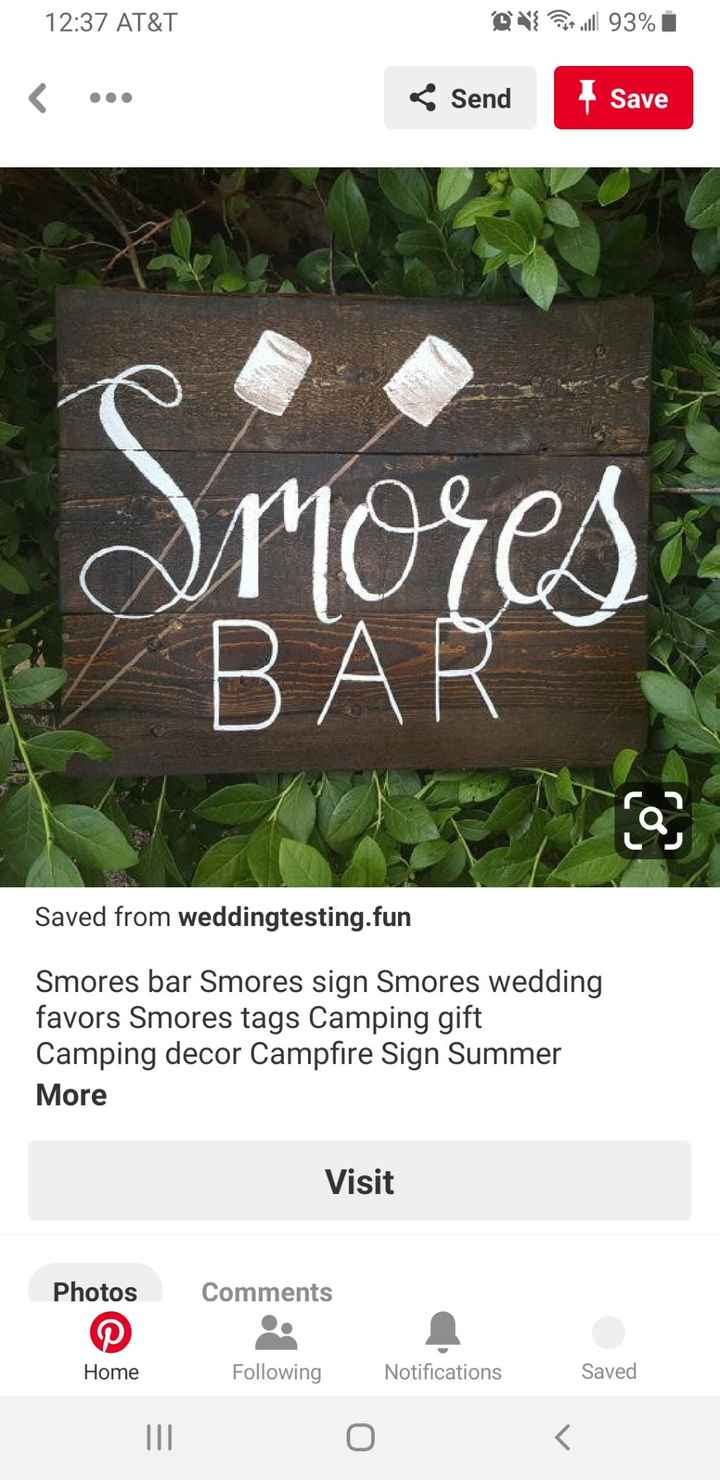 Smores Bar