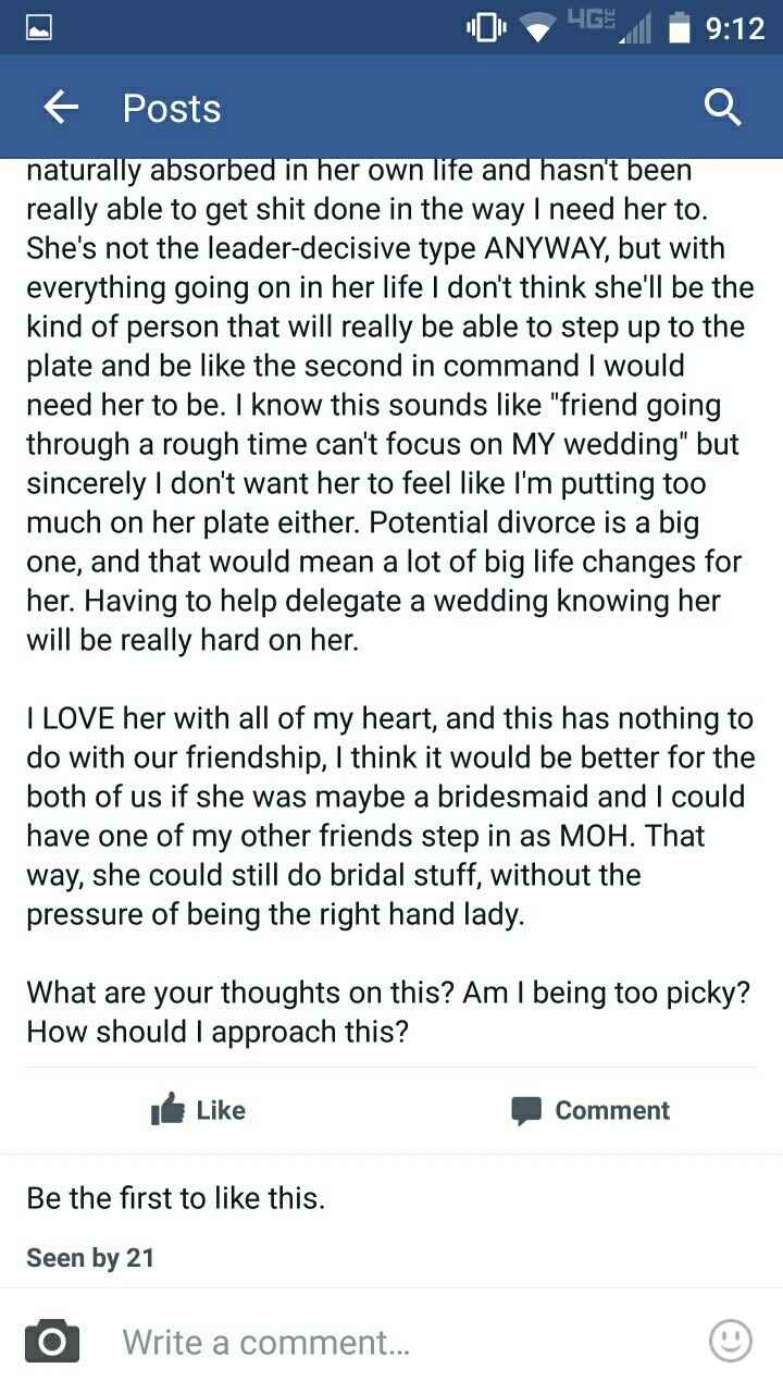 I think all brides/grooms should have to read these forums!