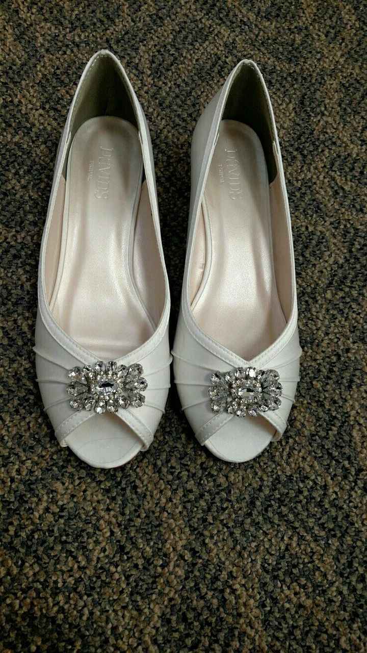 Wedding shoes that are not high heels