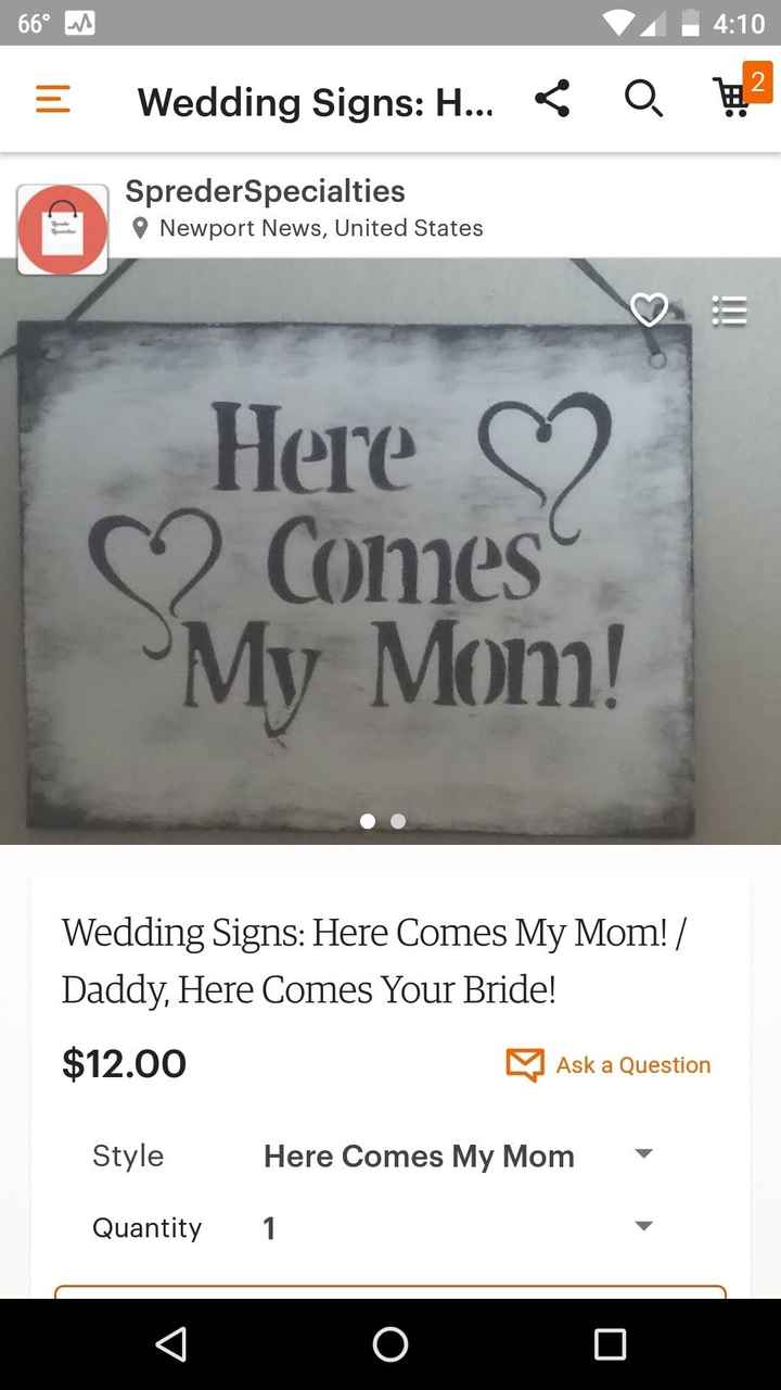 To have my 11 old son walk down the aisle