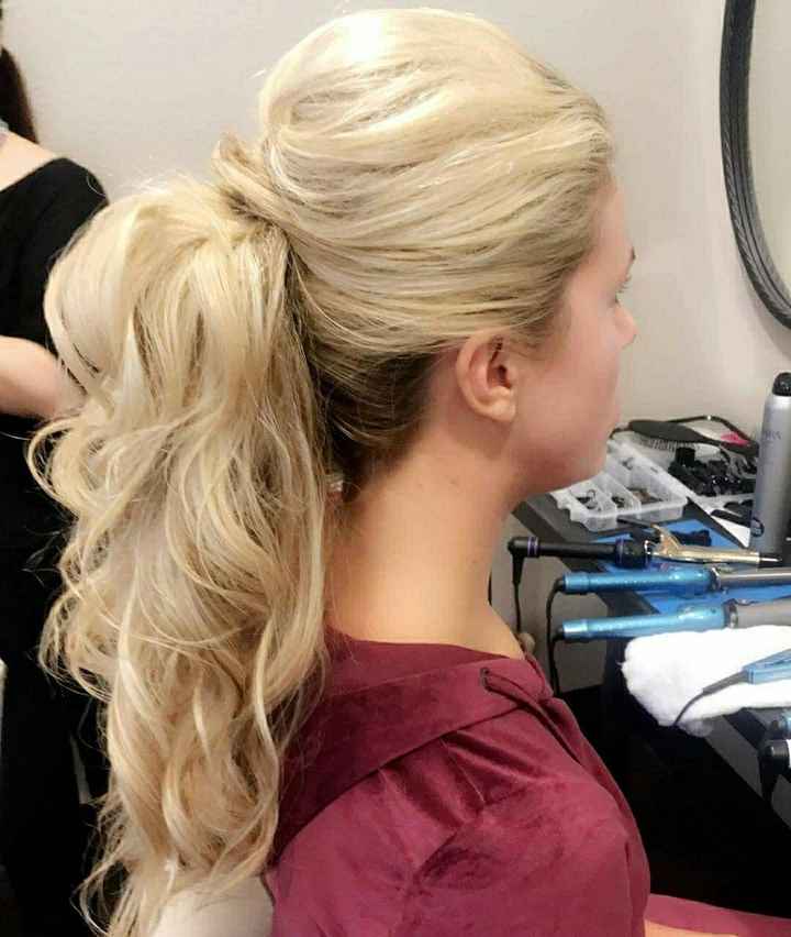 Wedding day hair - 1