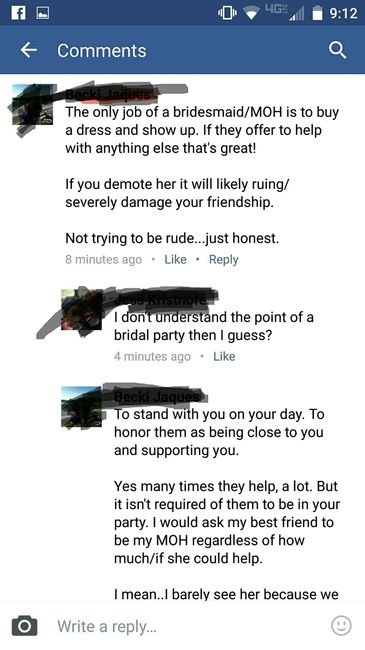 I think all brides/grooms should have to read these forums!